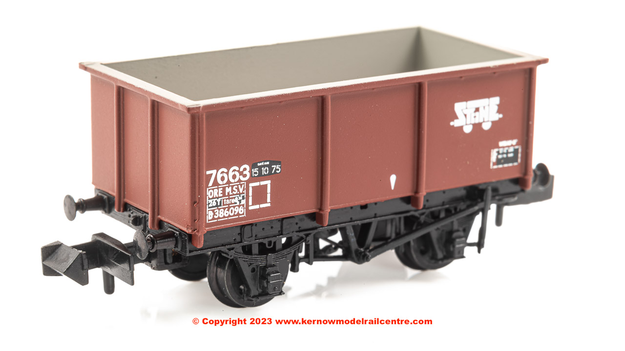 BR 27T Steel Tippler Wagon BR Bauxite (TOPS) BR 27T Steel Tippler Wagon BR Bauxite (TOPS)