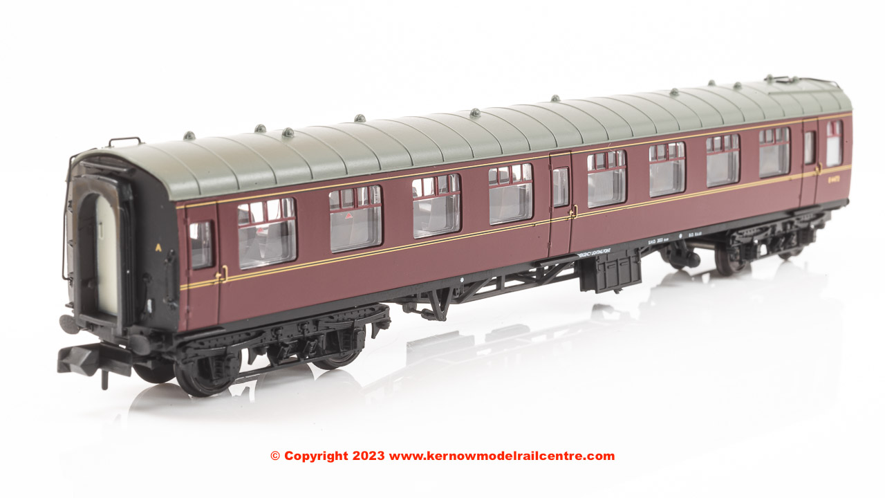 BR Mk1 Tourist Second Open Coach, Maroon