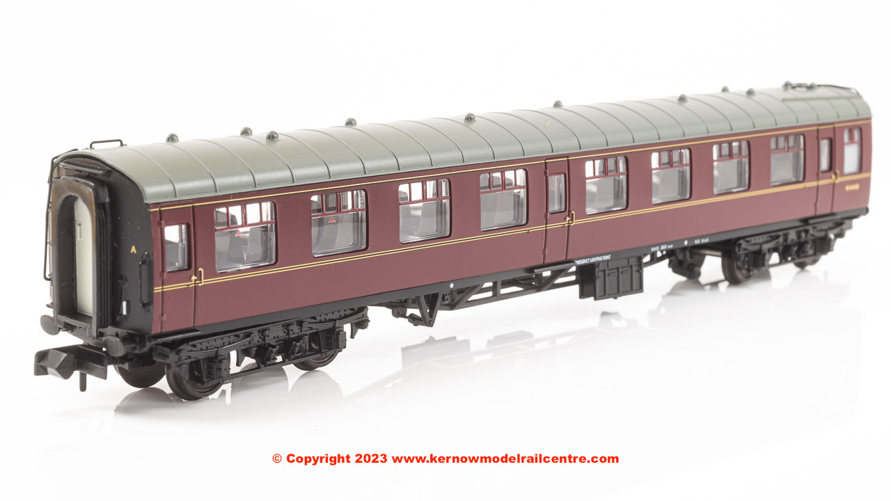 BR Mk1 Tourist Second Open Coach, Maroon