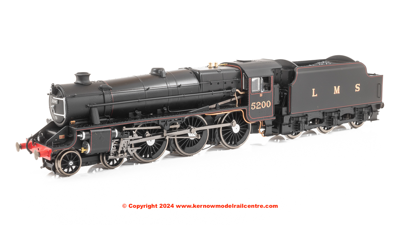 R30224 Hornby LMS Stanier 5MT Black 5 4-6-0 Steam Loco 5200 Image