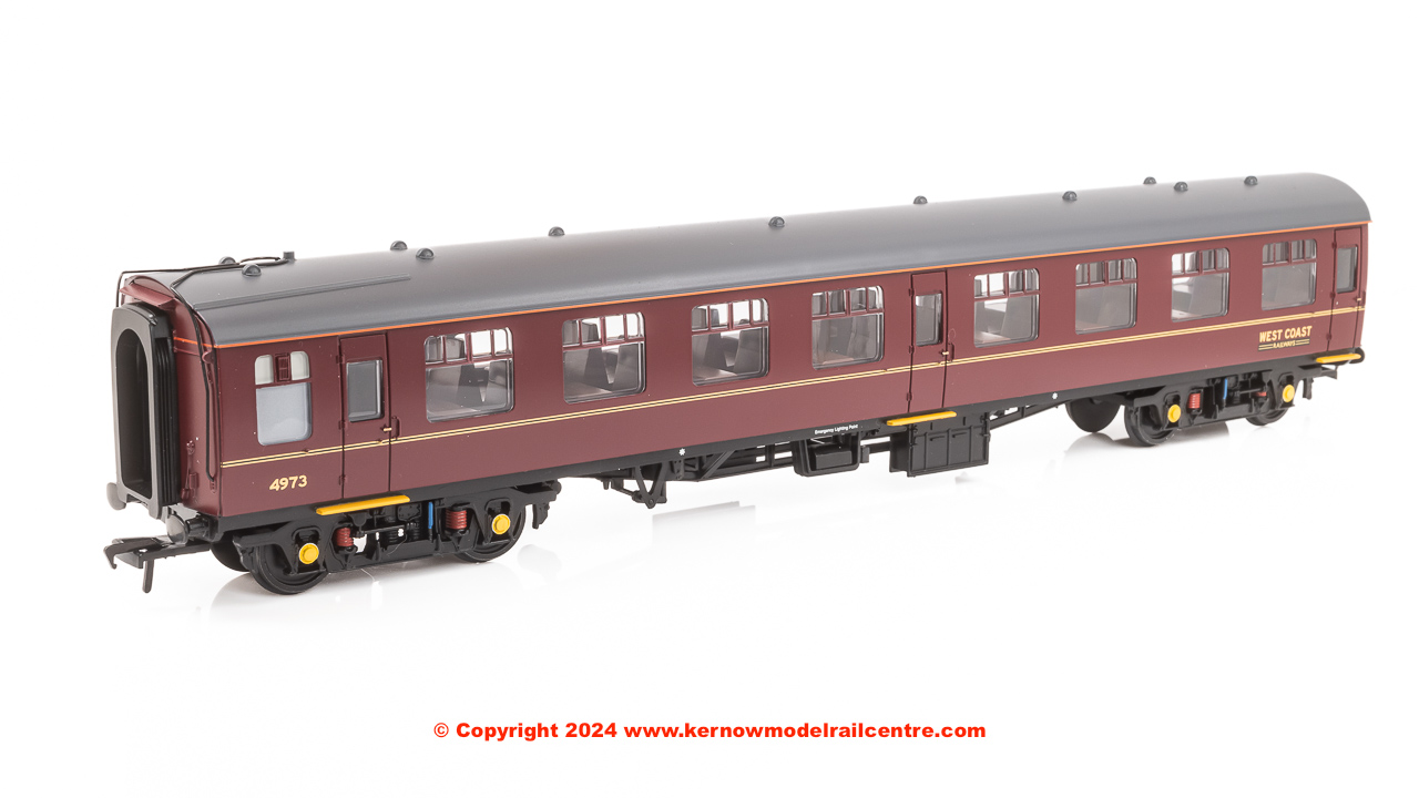 BR Mk1 Tourist Second Open Coach, Maroon