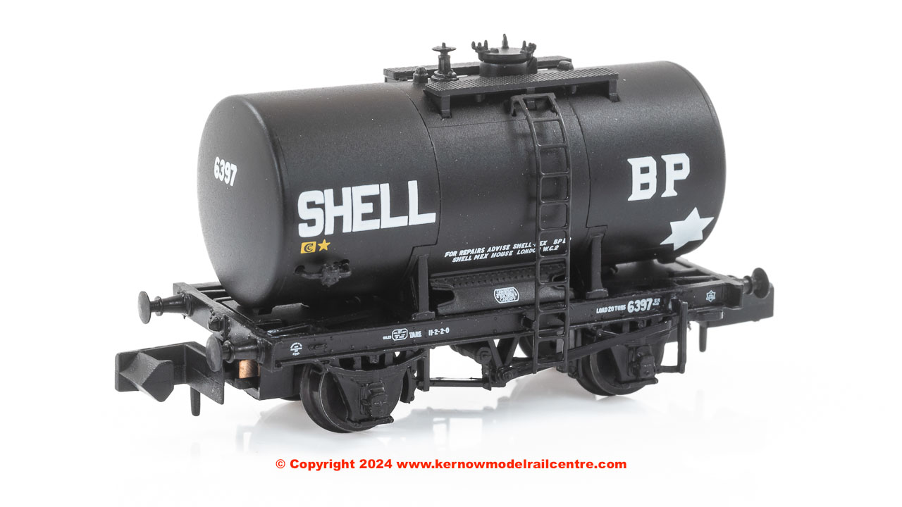 378-004A Graham Farish 20T Anchor-Mounted Tank Wagon Shell/BP Image
