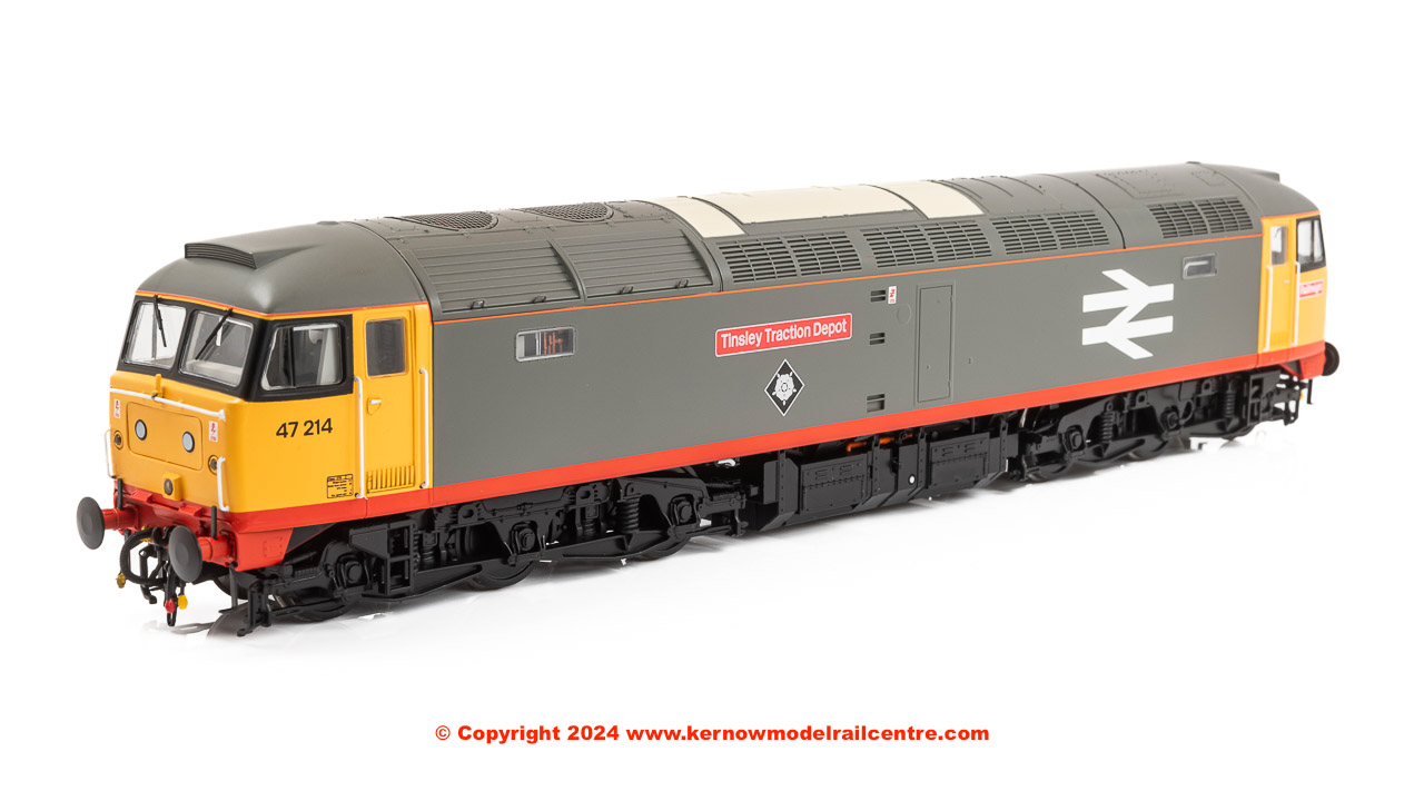 4722 Heljan Class 47 Diesel 47 214 Railfreight Grey Image