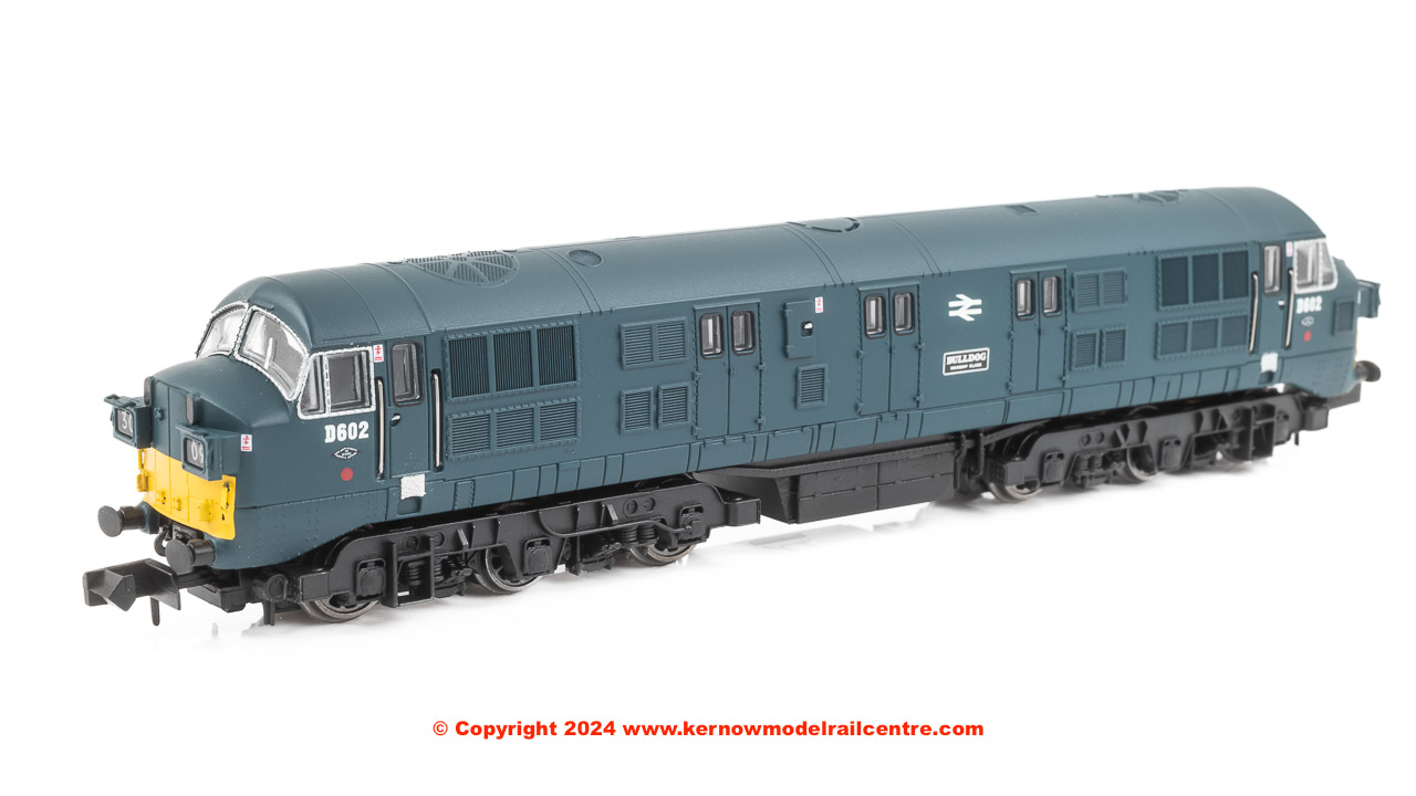 E84524 EFE Rail Class 41 Warship D602 Bulldog BR Blue