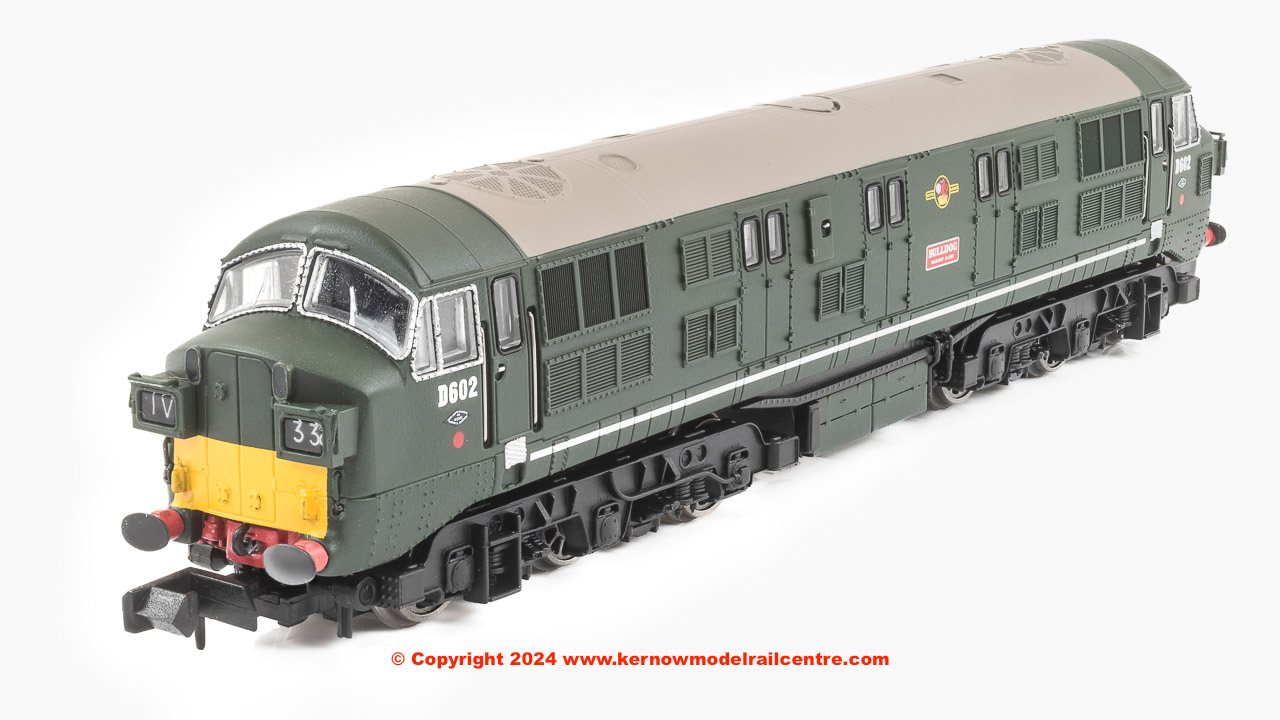 E84525 EFE Rail Class 41 Warship D602 Bulldog BR Green