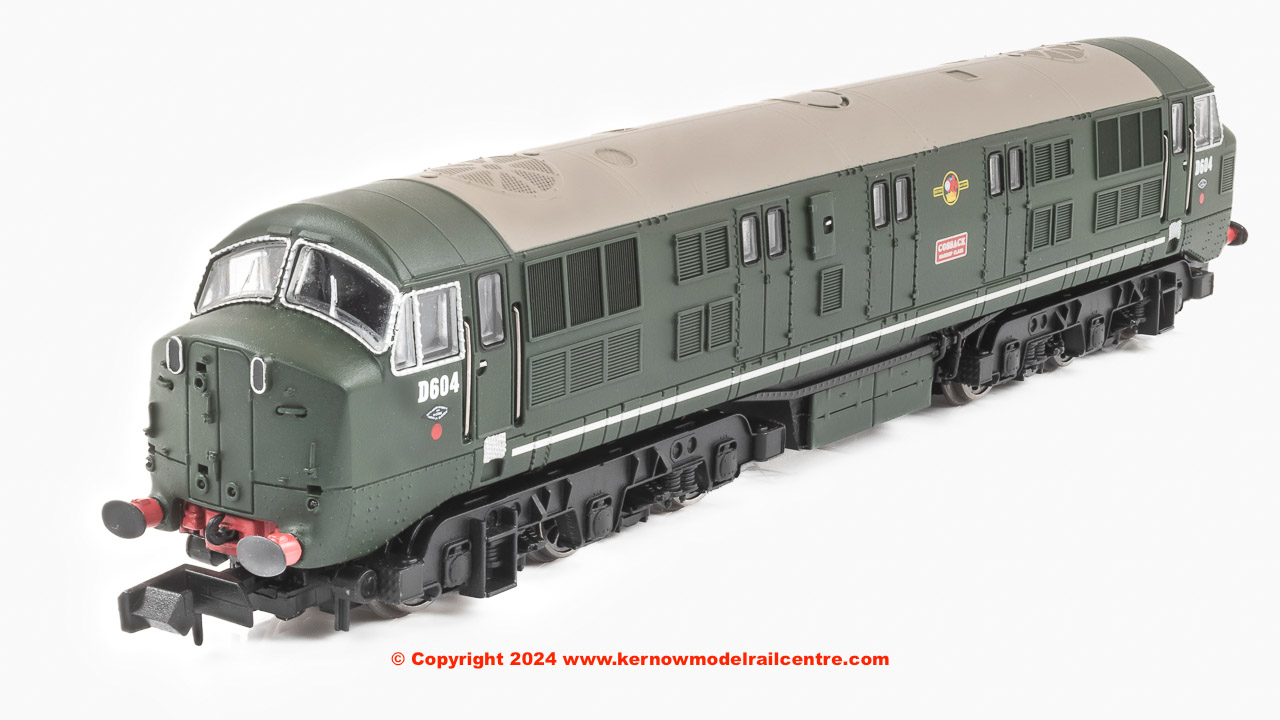 E84527 EFE Rail Class 41 Warship D604 Cossack BR Green