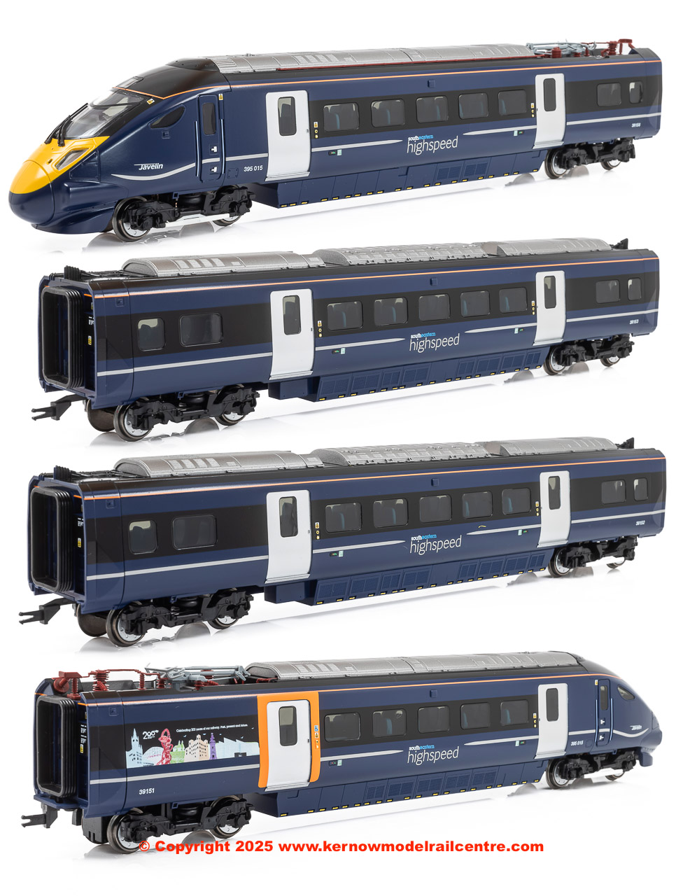 Rail 200 Southeastern Class 395 - 4 Car Train Pack 395015 Rail 200 Southeastern Class 395 - 4 Car Train Pack 395015