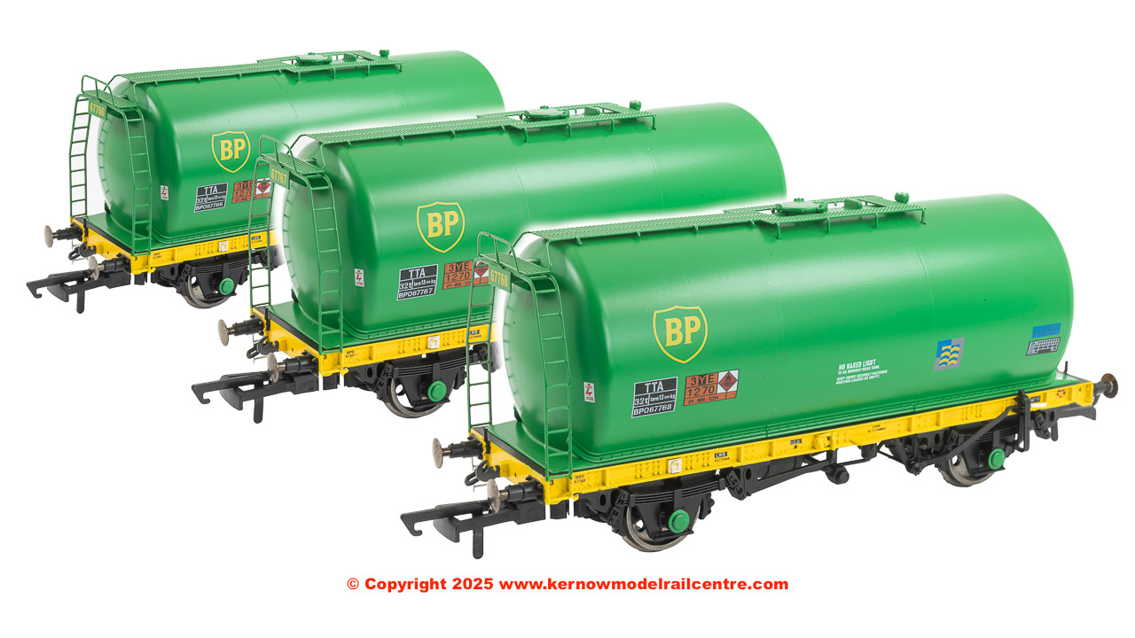 R60291 Hornby TTA Wagon Triple Pack BP Green Image
