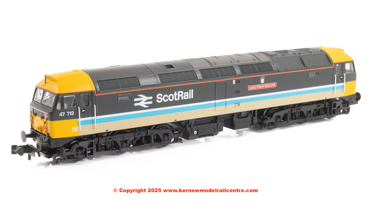 372-245A Graham Farish Class 47/7 Diesel 47 712 Lady Diana Spencer ScotRail Image