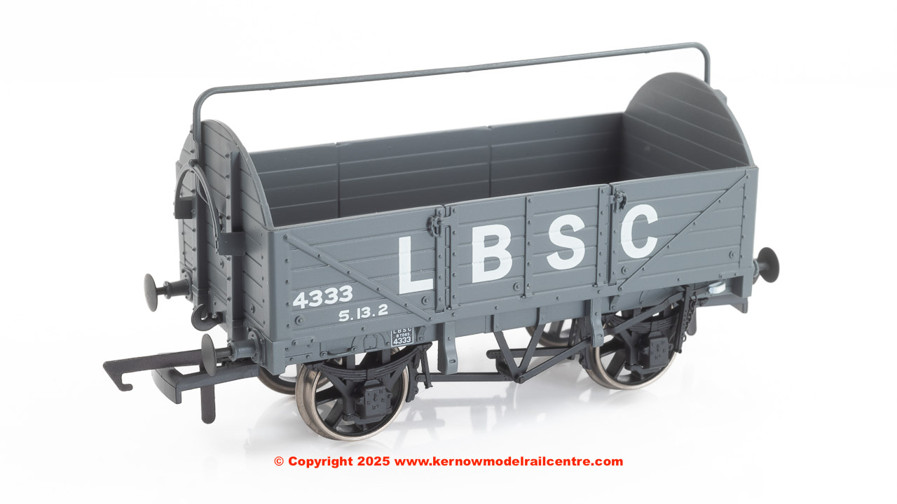 SB009V LBSC Diagram 1369 5 plank open wagon LBSC Grey
