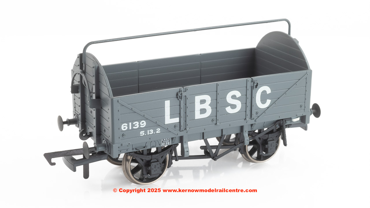 SB009W LBSC Diagram 1369 5 plank open wagon LBSC Grey