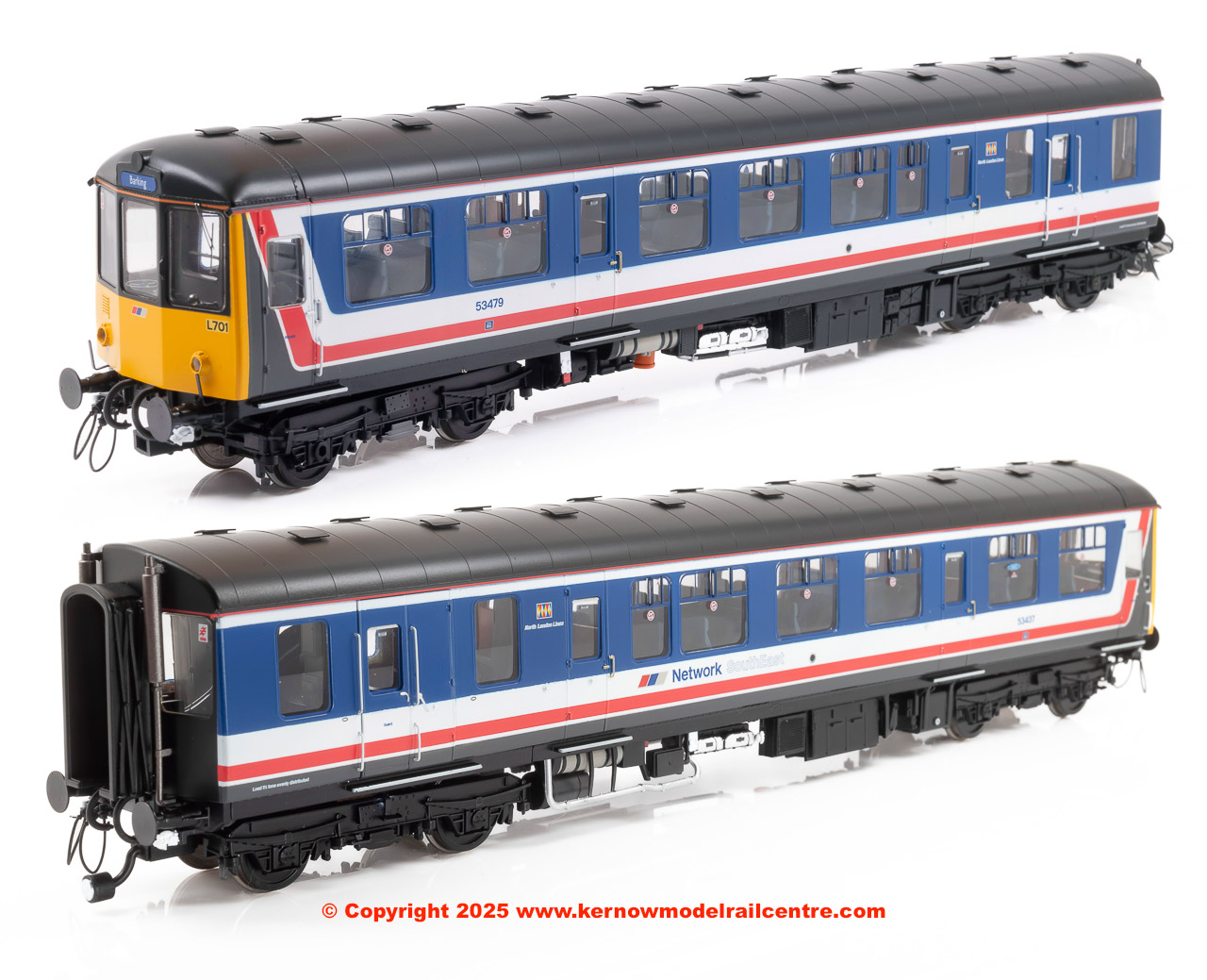 1458 Heljan Class 104 2 Car DMU Set L701 Network SouthEast Image