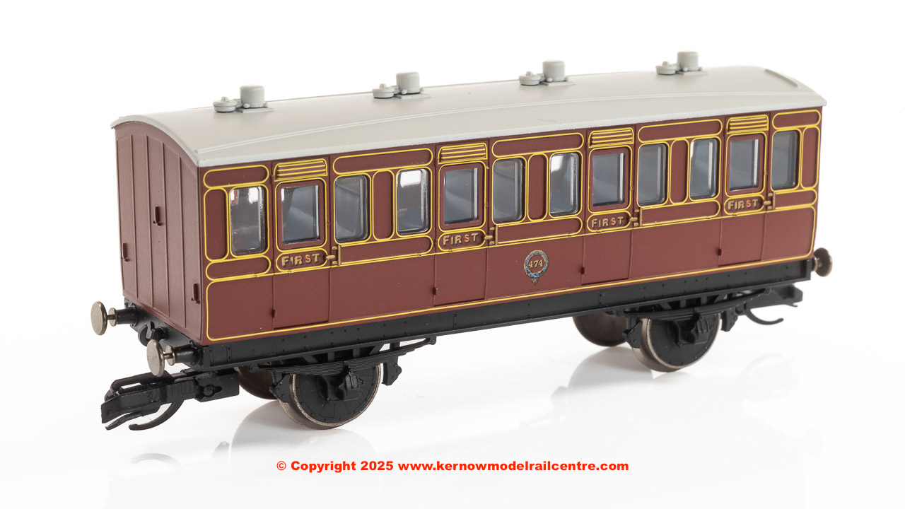 TT4055 Hornby LB&SCR 4 Wheel Coach 1st Class