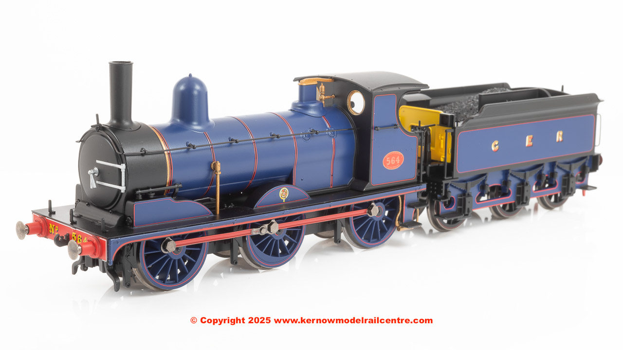 R30407 Hornby J15 0-6-0 Steam Locomotive number 564 - GER Blue Image