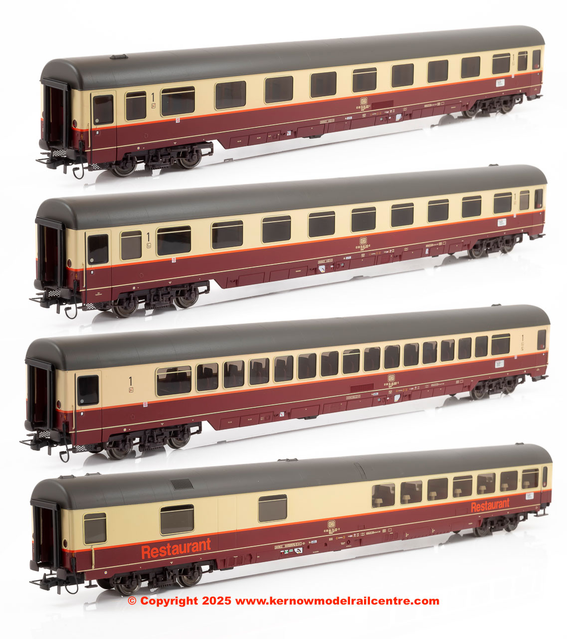 HR4346 Rivarossi DB 4 Coach Pack TEE Rheingold 1983 Image