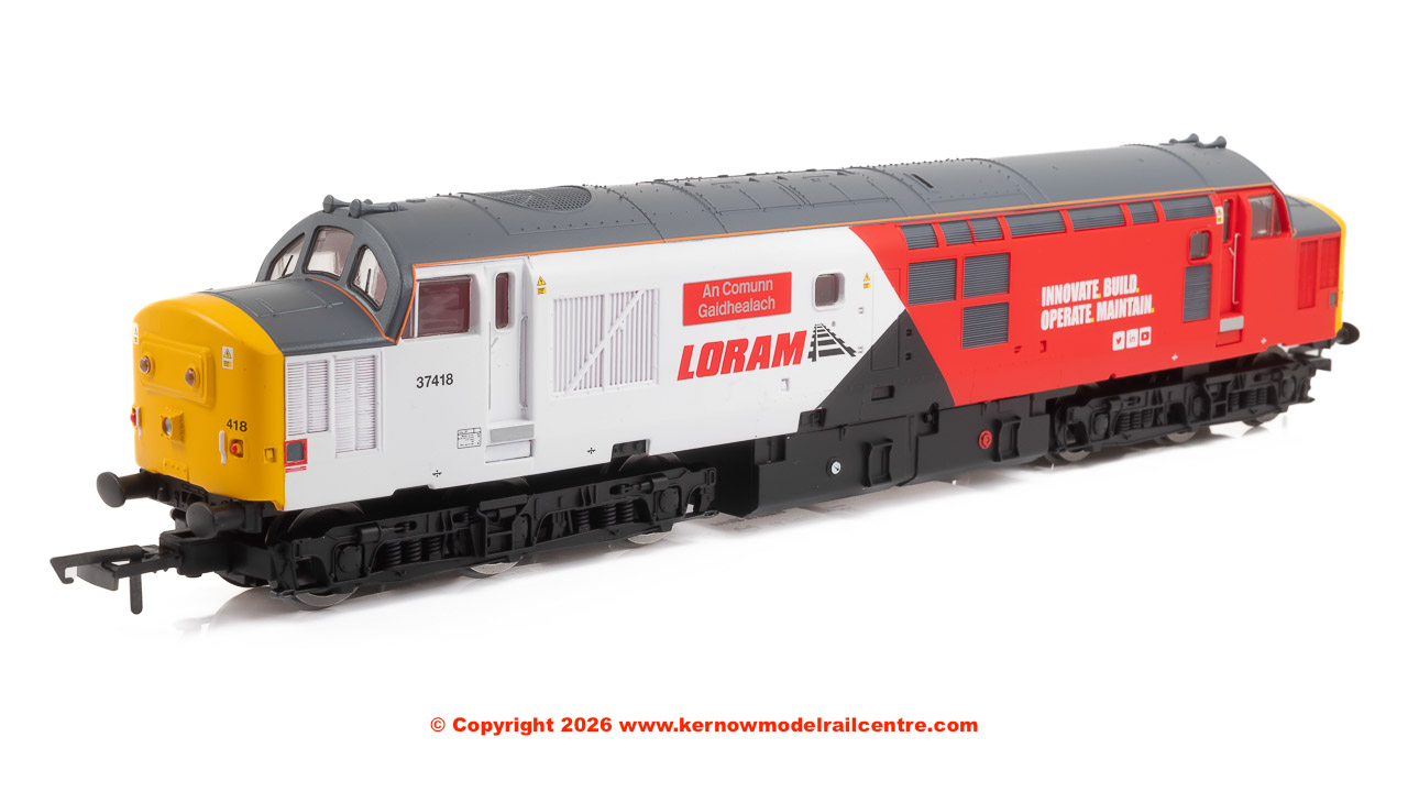 R30436 Hornby Railroad Class 37 Diesel 37 418 Loram Image