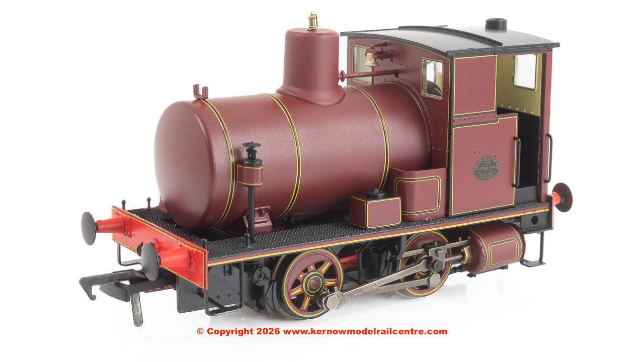 965010 Rapido Andrew Barclay Fireless 0-4-0 Maroon Image