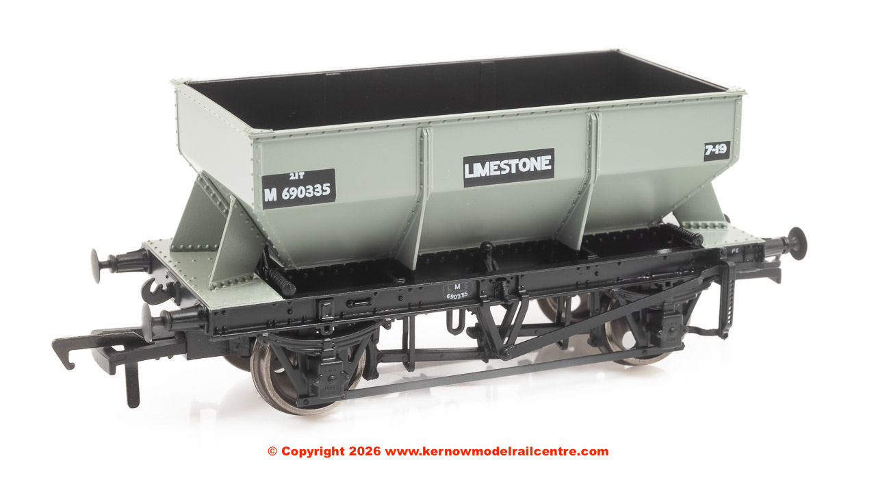 963010 Rapido LMS Iron Ore Hopper Wagon BR Limestone Image