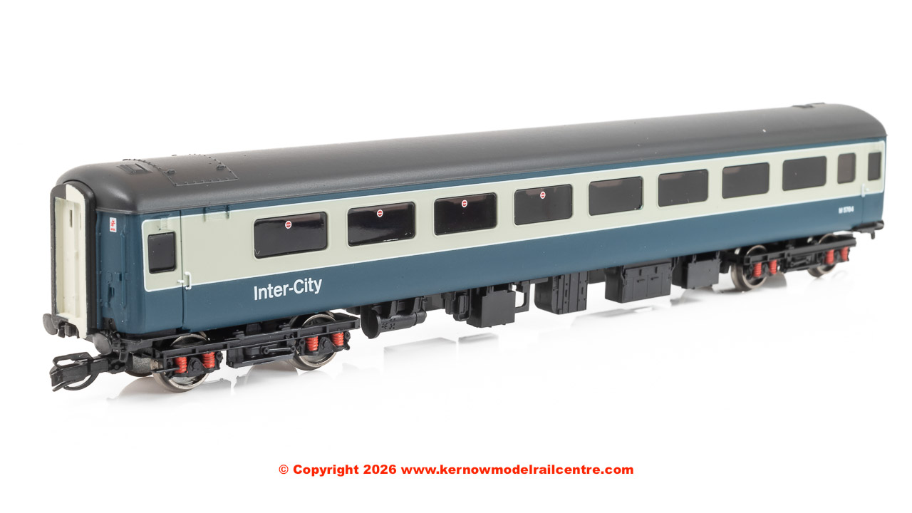 TT4011 Hornby Mk2E Open Standard Coach Blue & Grey Image