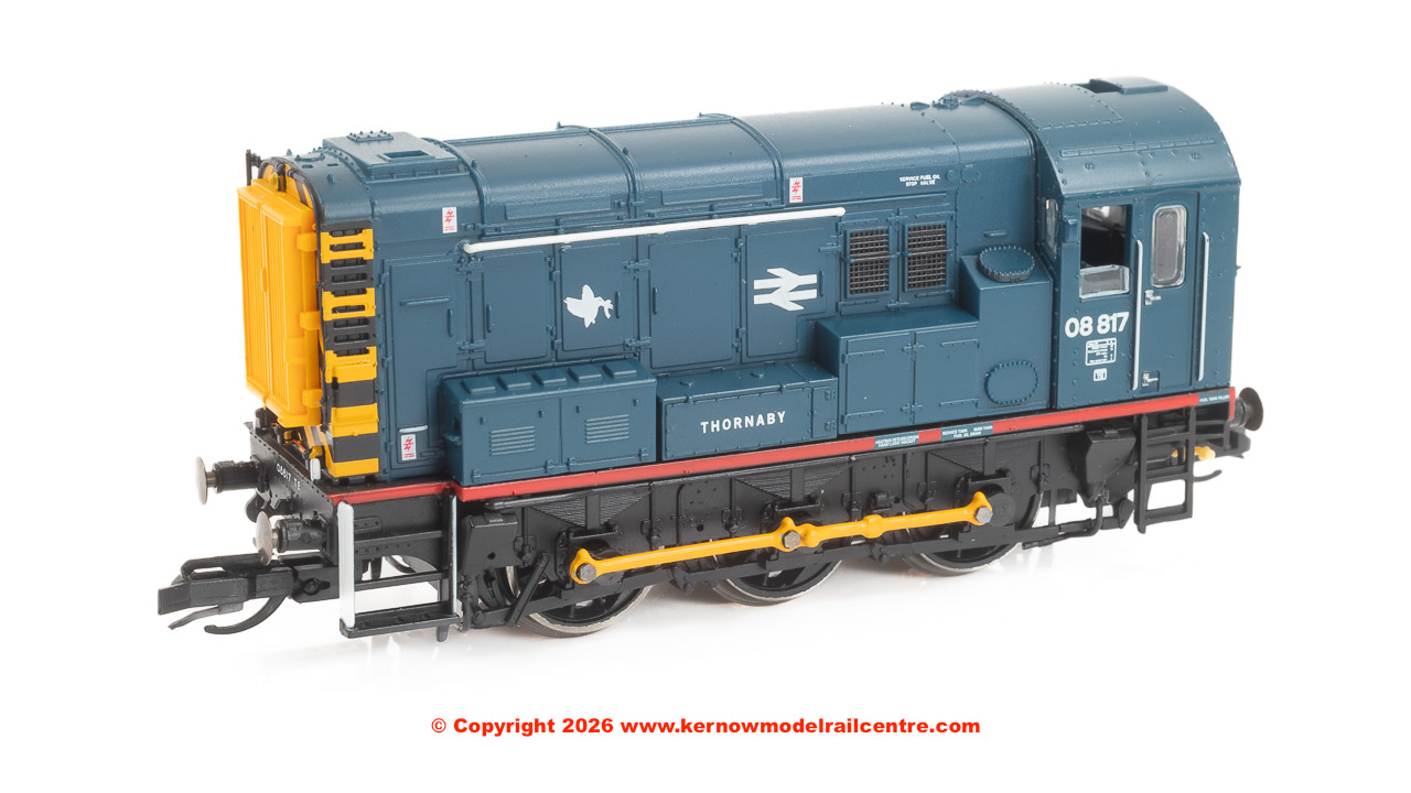 TT3033M Hornby Class 08 Diesel Shunter 08 817 BR Blue Image