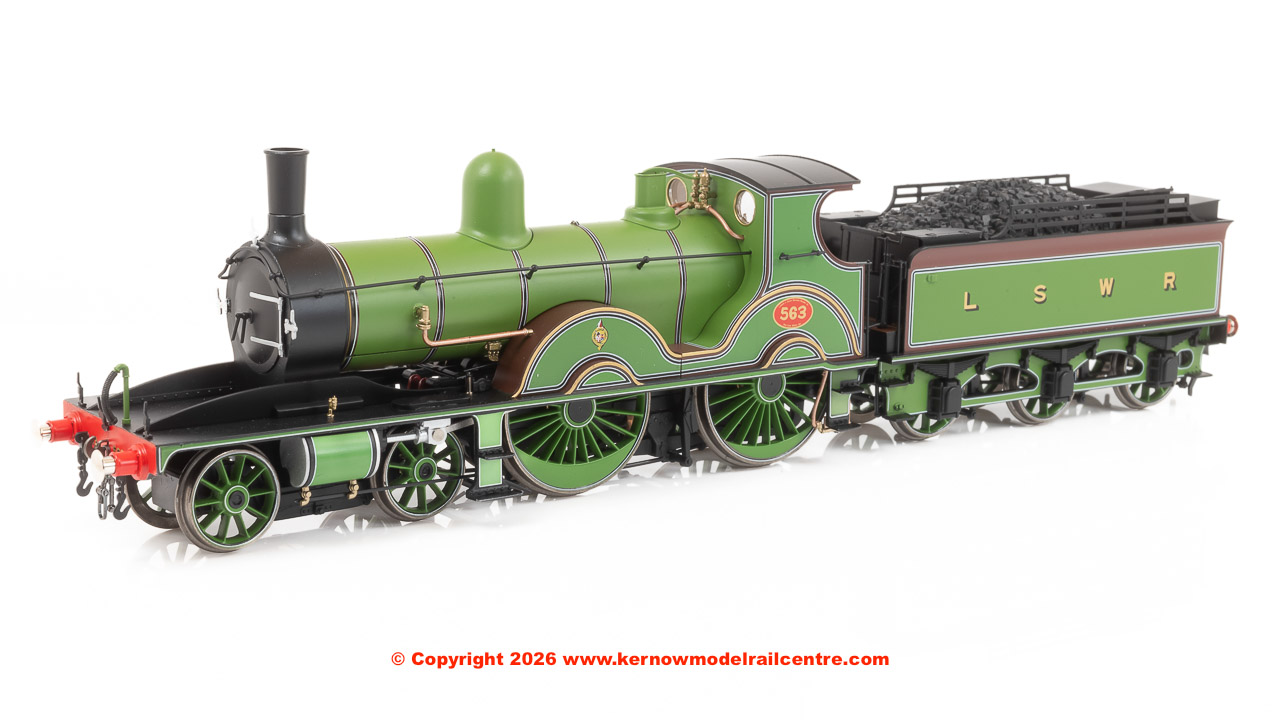 E85030SF EFE Rail Adams Class T3 4-4-0 Steam Loco 563 LSWR Image