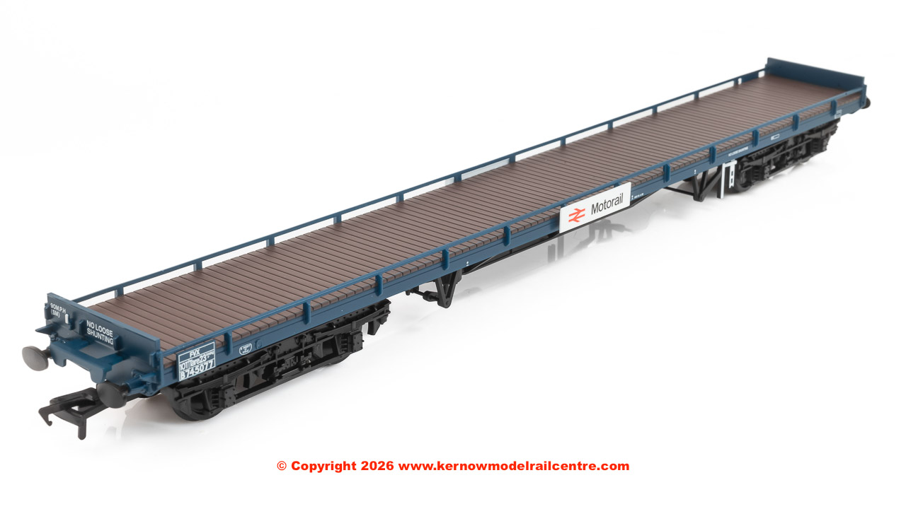 38-902B Bachmann FVX Carflat BR Blue Motorail Image