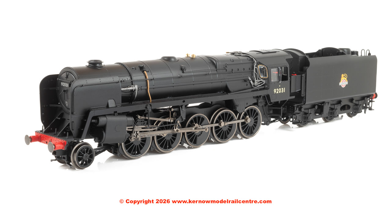 R30486 Hornby 9F Steam Loco 92031 BR Black early image