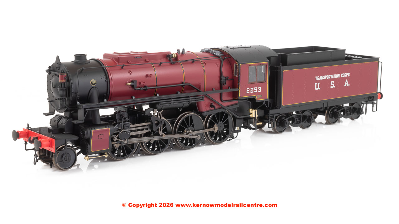 926008 Rapido USATC S160 2253 Omaha Maroon Preserved Image