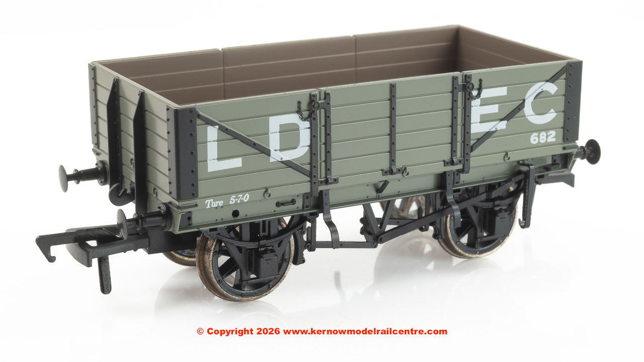 972005 Rapido GER Dia 17 5 Plank Wagon LDEC 682 image