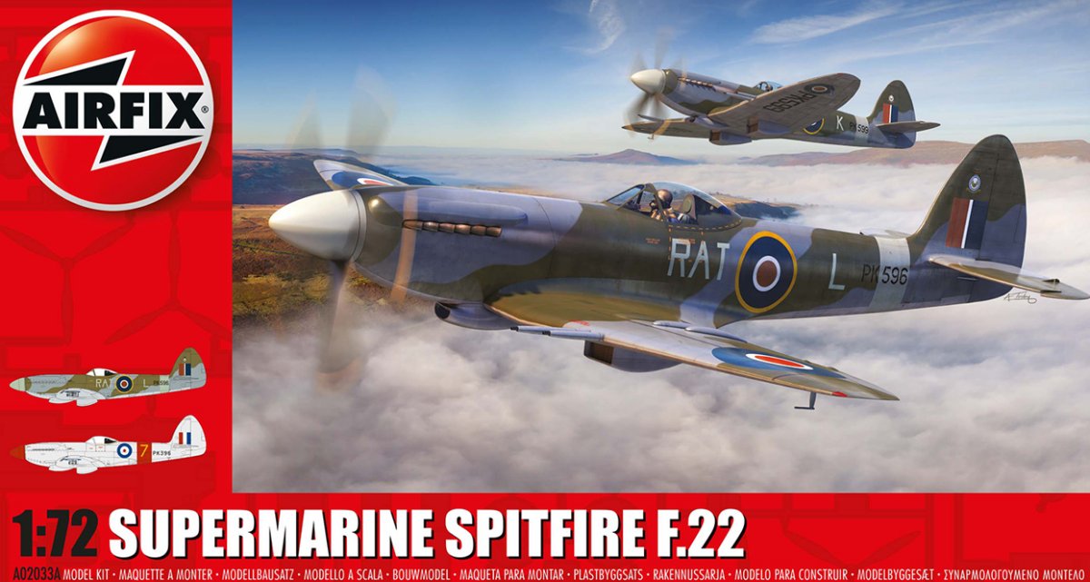 A02033A Airfix Supermarine Spitfire F.22
