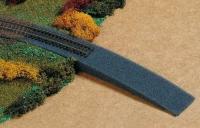 44599 Auhagen N Foam incline. 1200mm long. Max 50mm high.