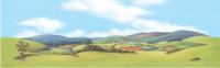 SK-33 Peco Scenic Background - Mountainous Landscape Medium