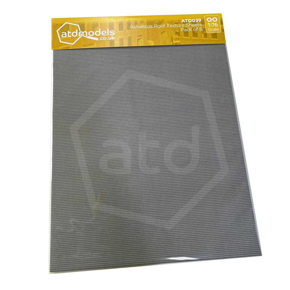 ATD039 ATD Models Asbestos Roofing Texture Pack (8 x A4 Sheets)