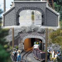 1471 Busch Mine Entrance For 2 Rail Train