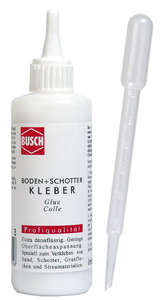 7593 Busch Scenery adhesive with applicator pipette 125ml
