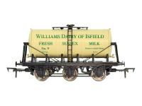 4F-031-145  Dapol 6 Wheel Milk Tanker Williams Dairy