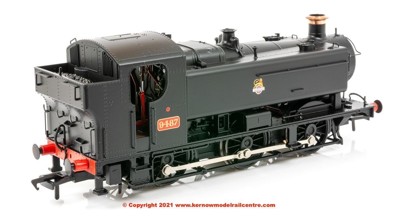 35-026 Bachmann Class 94XX Pannier Tank number 9487 BR Black