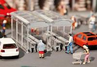 180606 Faller Supermarket Trolley Park Kit