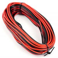 GM09RB Gaugemaster Red/Black Twinned Wire (14 x 0.15mm) 10m