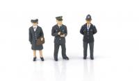 GM980 Gaugemaster Law Enforcement (3) Figure Set