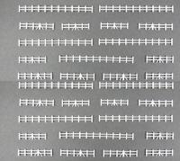 GMKD45 Kestrel White Farm Rail Fencing 86mm x10 Lengths