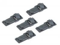 IL-713 Peco Individulay Slide Rail Baseplates for Code 143 Rail