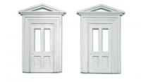 LK-757 Peco O gauge Doors & Frames (2 per pack).