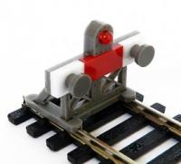 BF-HO-05 Proses 2 X 1:87 Scale Laser-Cut Buffer Stop Kit w/Light