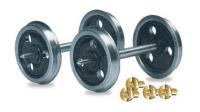 RO-7 Peco 3 Hole Disc Wheels and Bearings