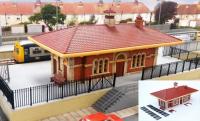 GM430 Gaugemaster Mortimer GWR Station Plastic Kit