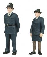 47-407 Bachmann Scenecraft Policeman and Policewoman