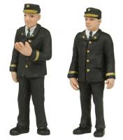 47-411 Bachmann Scenecraft Station staff 70’s set A
