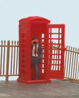 5005 Model Scene Telephone Box & Caller