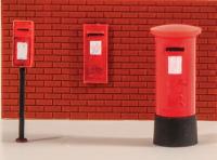 5044 Model Scene Post Boxes (6 assorted)